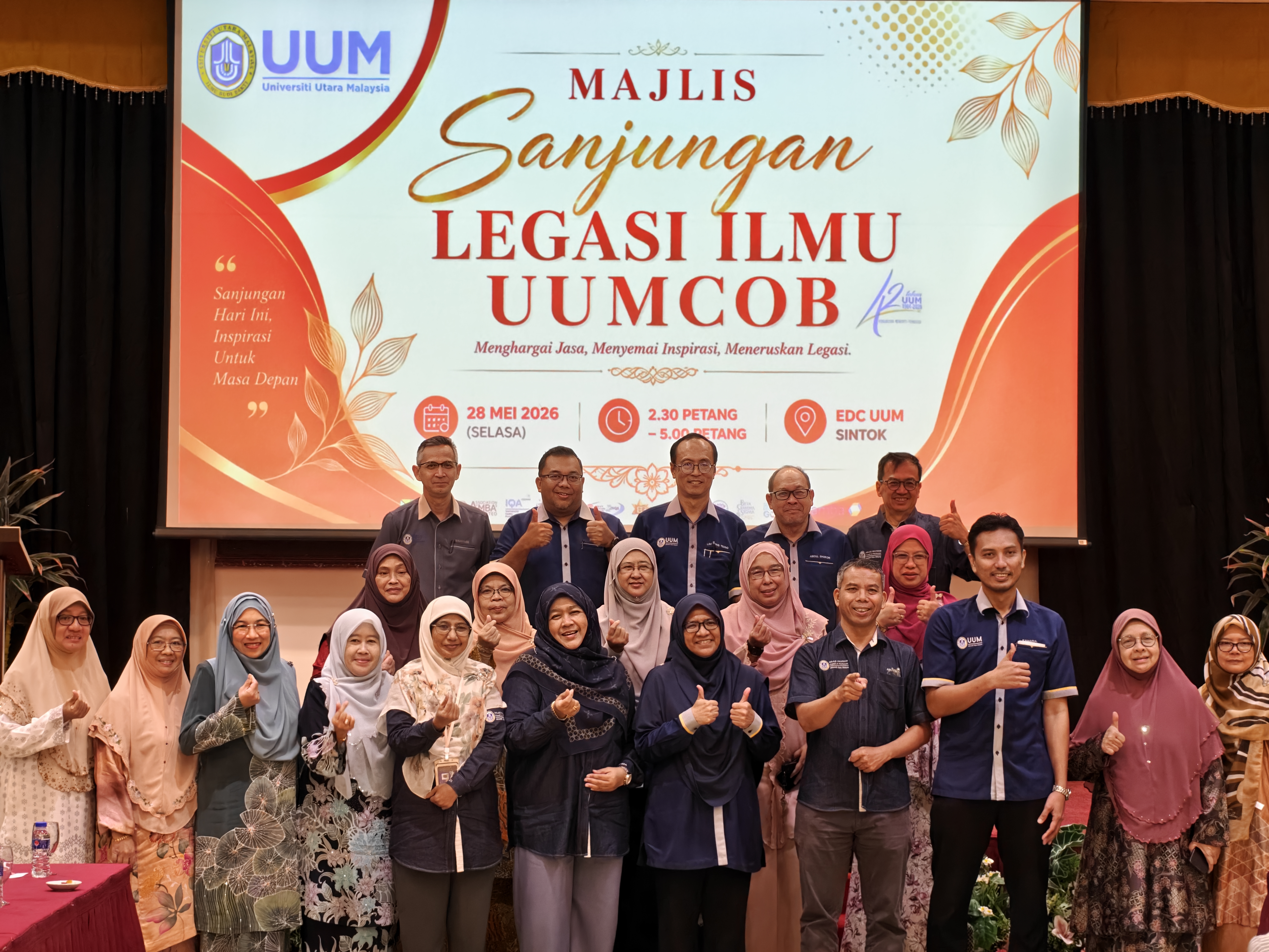 MPUUM Penganjur Bersama Majlis Sanjungan Legasi Ilmu UUMCOB